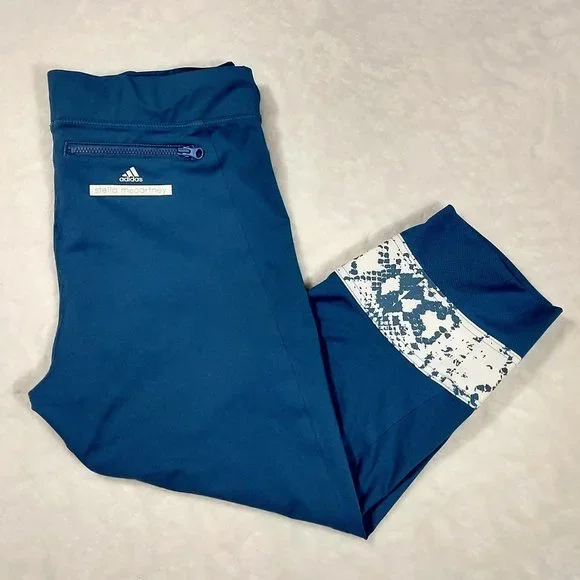 Stella McCartney Adidas Run 3/4 Capri Legging - Picture 1 of 10